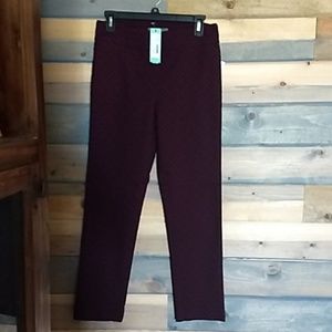 NWT printed straight leg pants